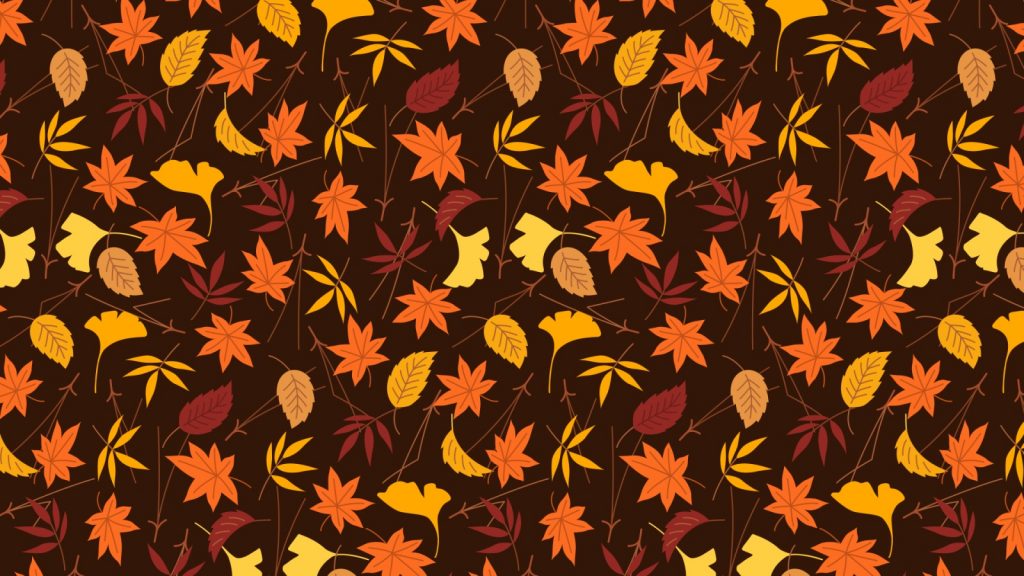Thanksgiving and fall leaves