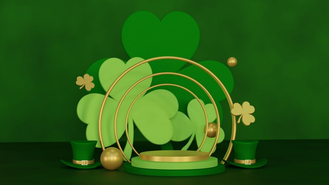 St. Patrick's Day shamrocks