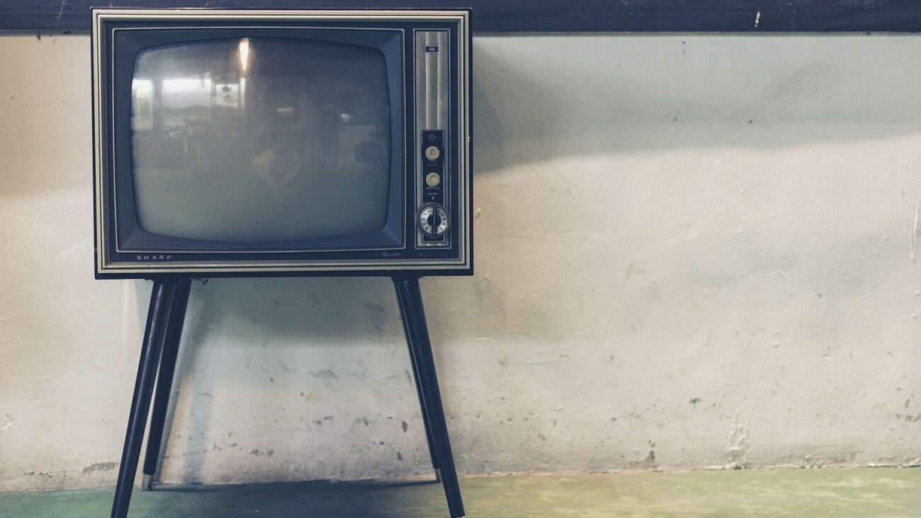 1960s era TV set