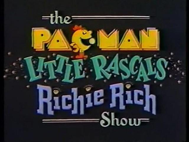 The Pac-Man Little Rascals Richie Rich Show