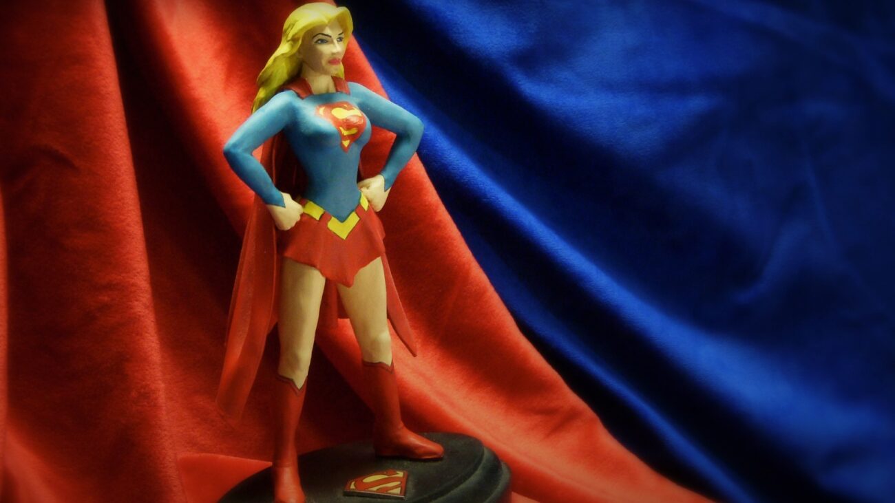 Supergirl statue