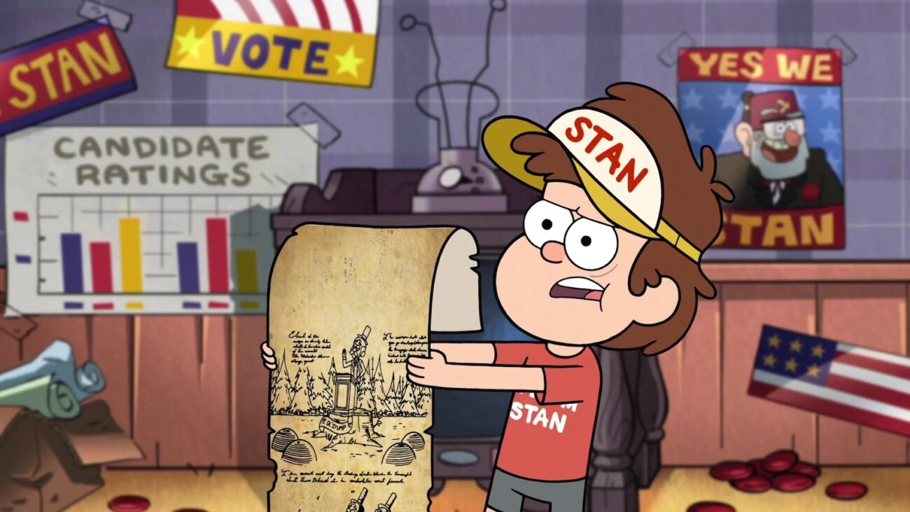 Dipper from "Gravity Falls"
