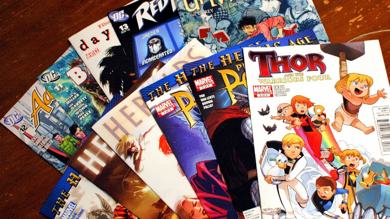 Random Marvel and DC comics
