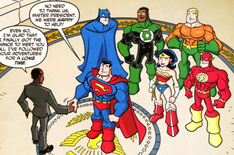 A list of US presidents Superman’s met
