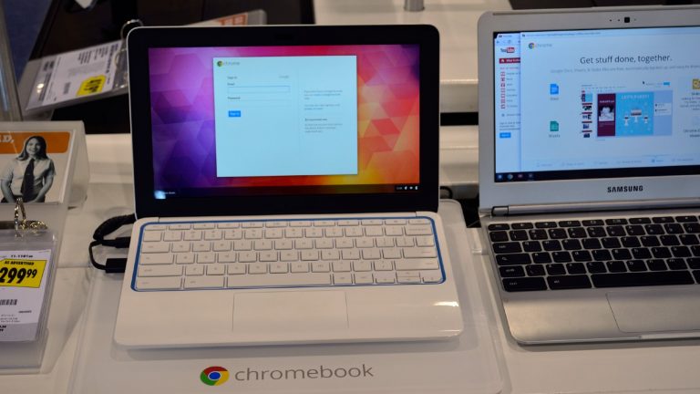 Chromebooks at Best Buy