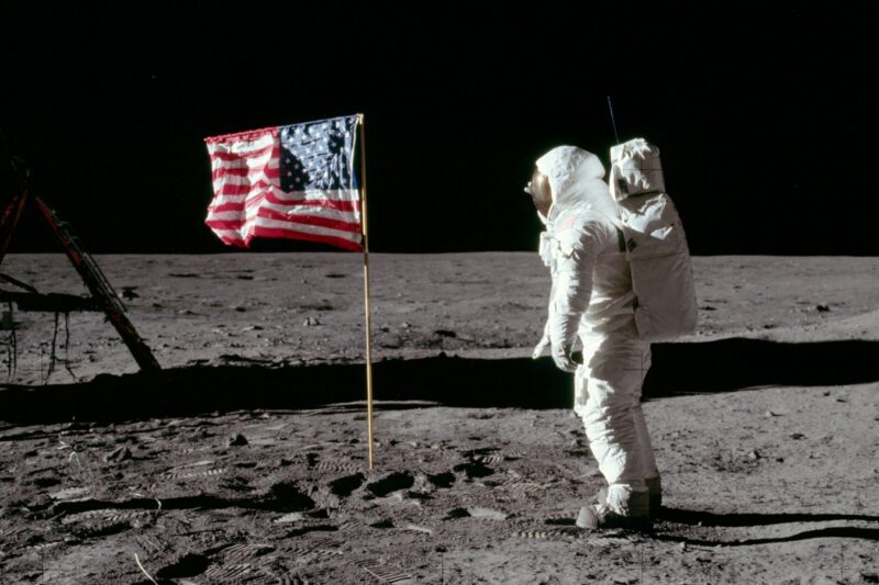 The Apollo 11 Moon landing in media