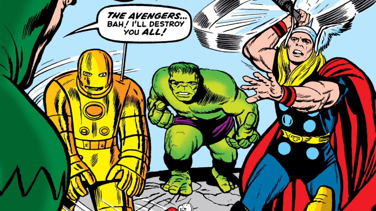 Avengers (vol. 1) #1 (September 1963), art by Jack Kirby (Marvel)