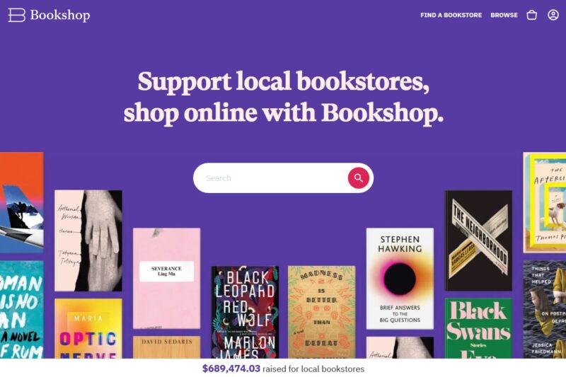 Bookshop.org picks up steam during the pandemic