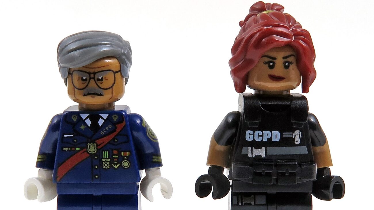 Lego Barbara Gordon and Commissioner Gordon