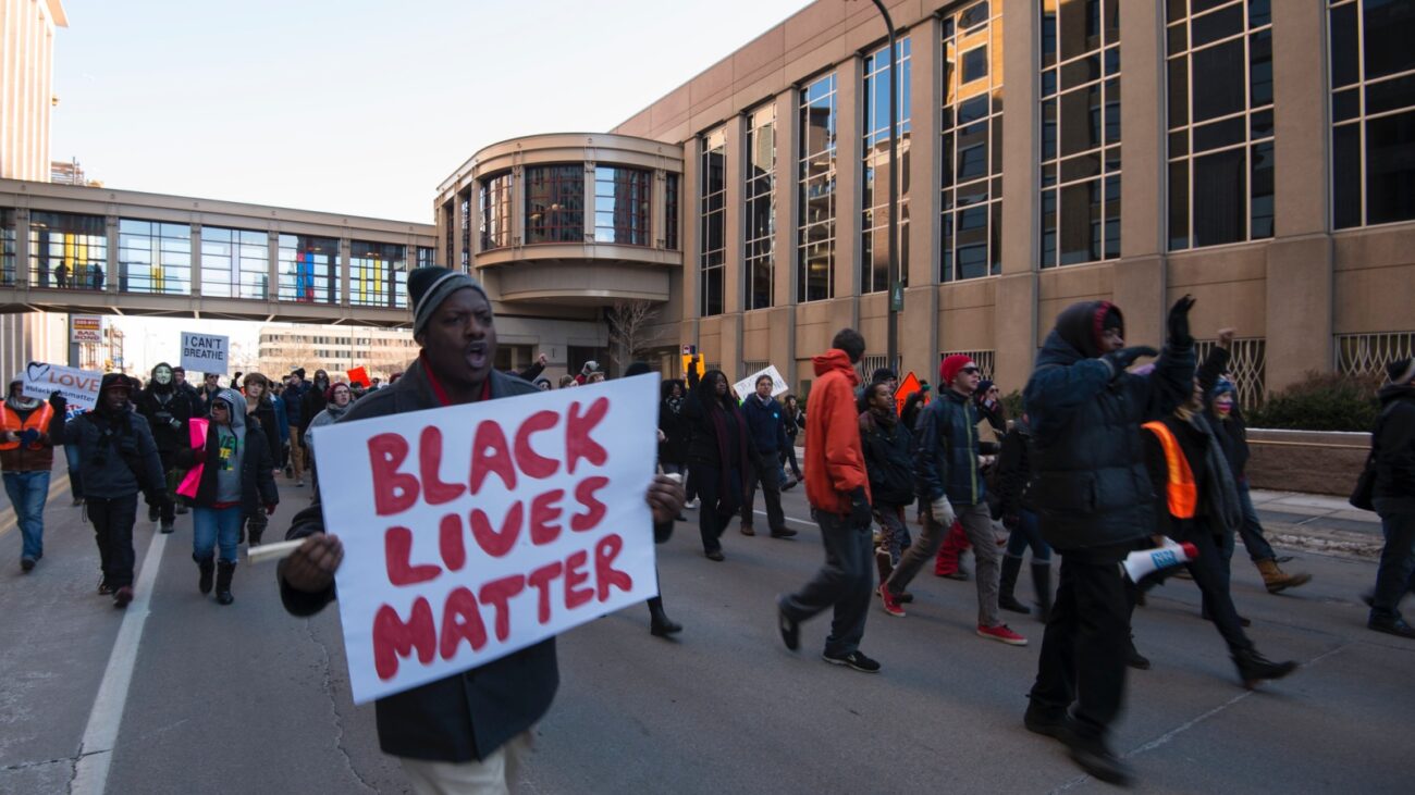 BLM protest in Minneapolis