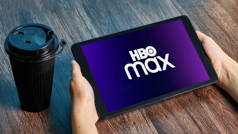 HBO Max on tablet