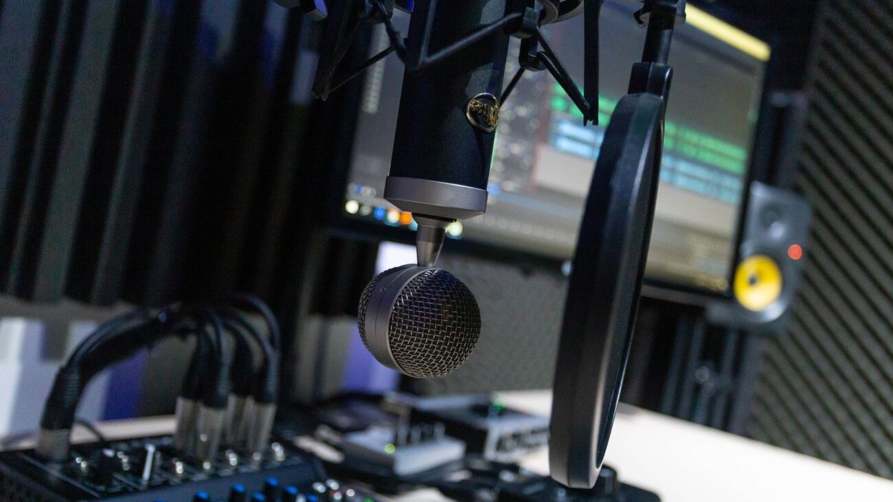 Podcast microphone