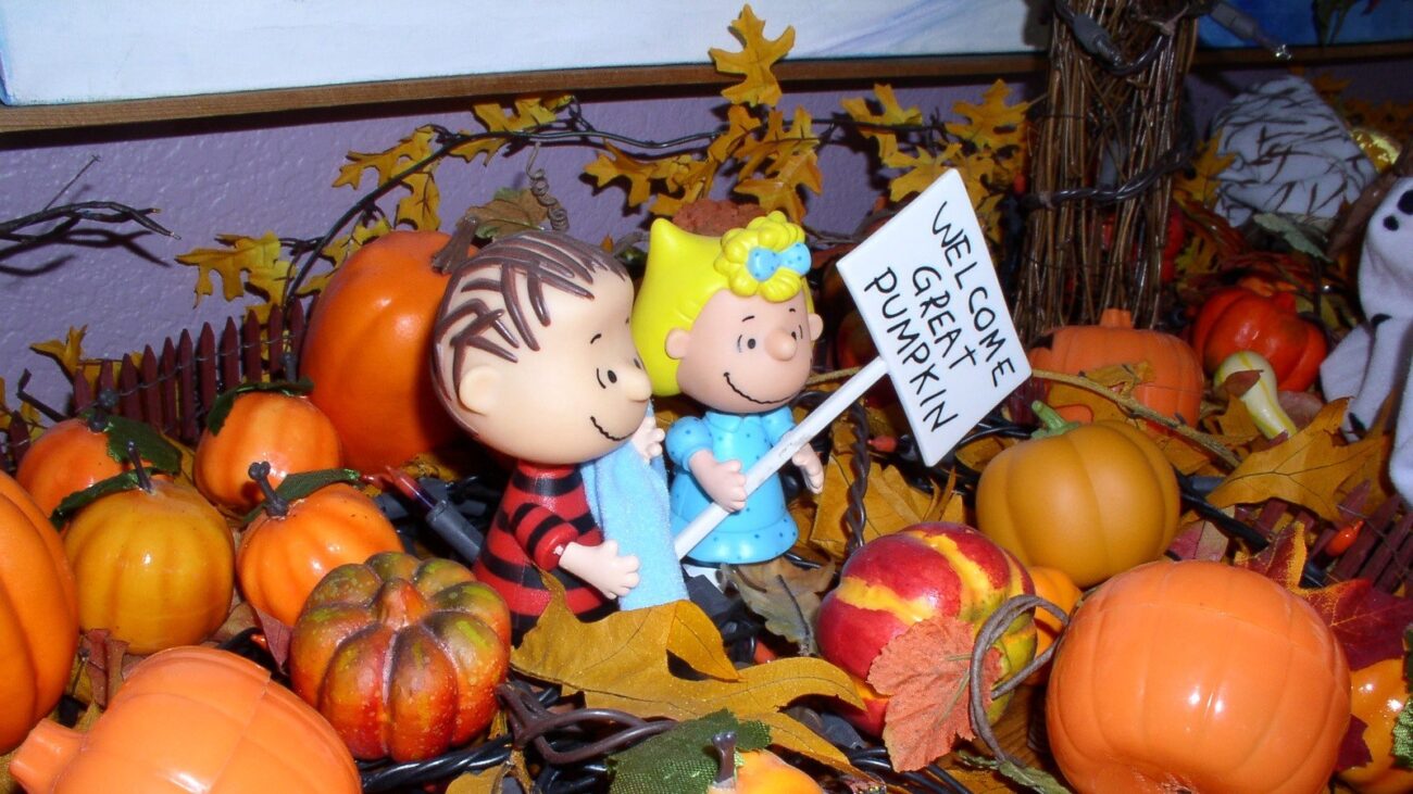 It's the Great Pumpkin Charlie Brown models