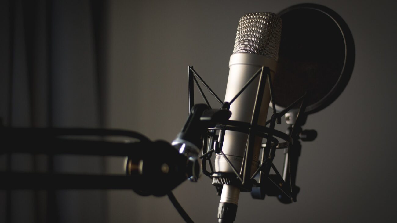 Podcast microphone
