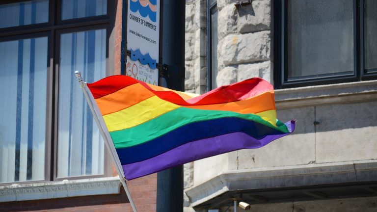 LGBTQ pride flag