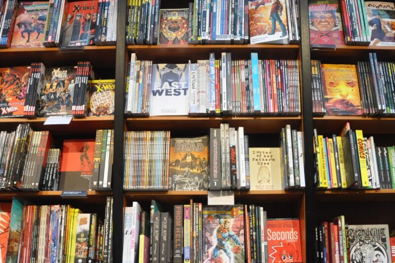2019 bookstore graphic novel sales: sales up over 2018; Scholastic, Viz dominate