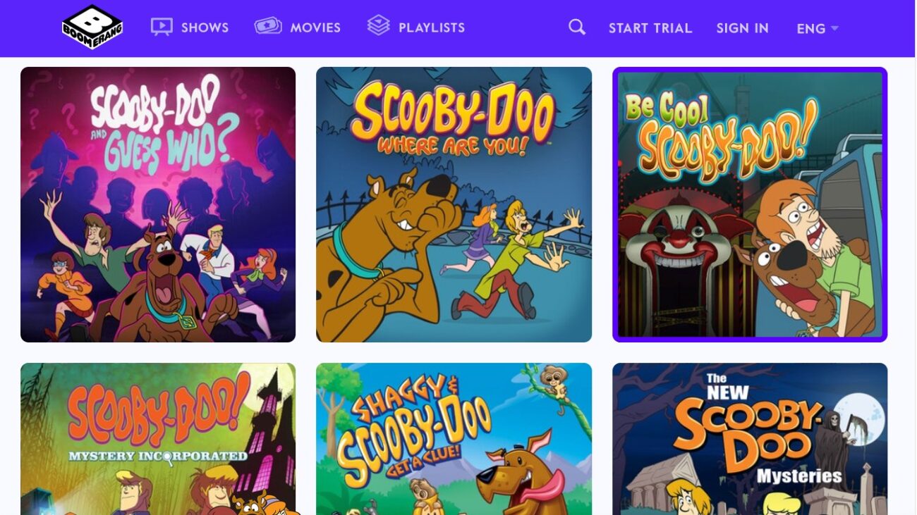Scooby-Doo on Boomerang