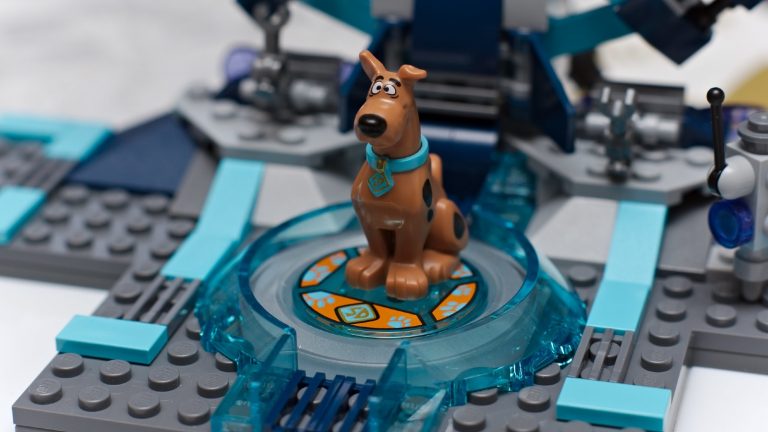 Lego Dimensions figure of popular Hanna-Barbera Saturday morning cartoon character Scooby-Doo
