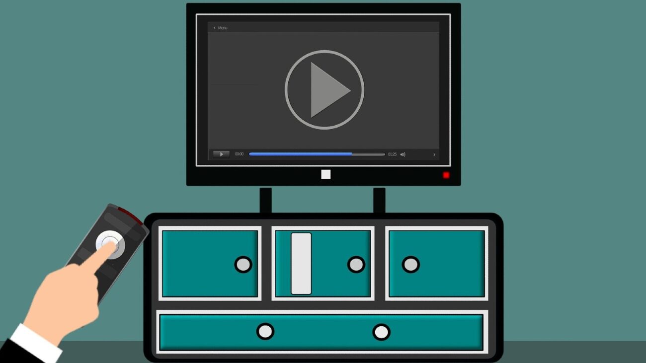 TV streaming cartoon