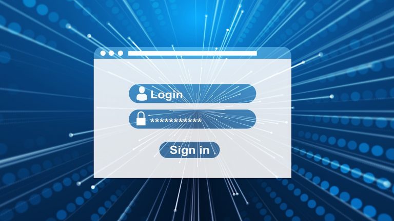Login password screen artwork