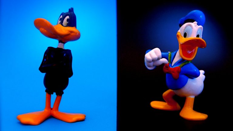 Daffy Duck and Donald Duck