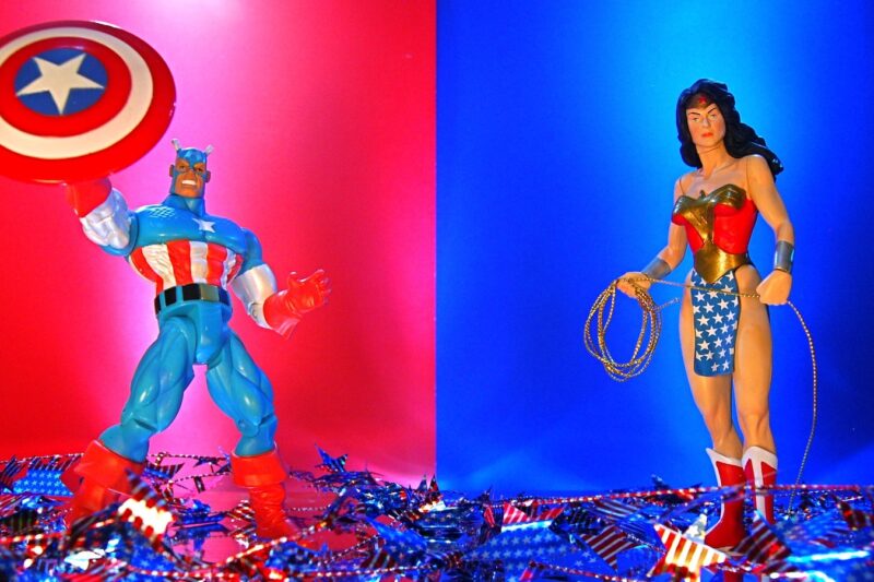 The most famous American comic characters