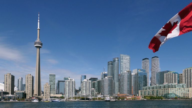 Toronto city skyline