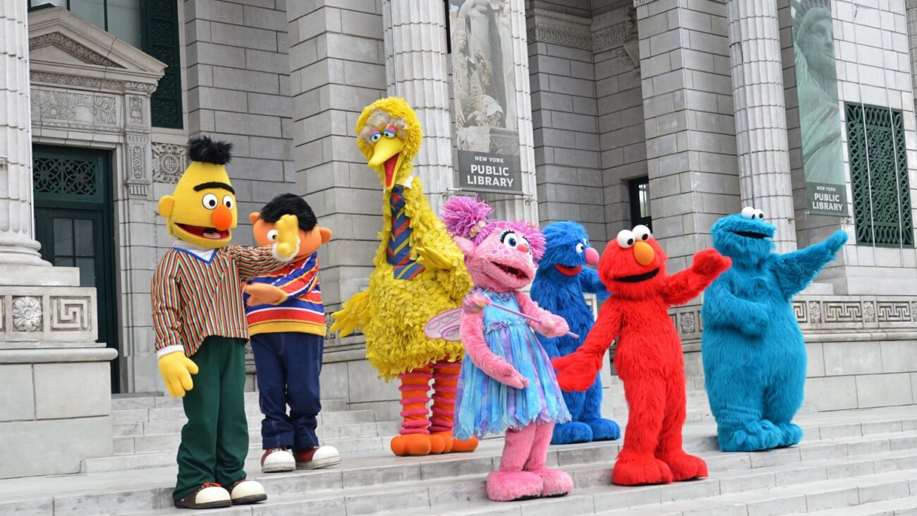 Sesame Street costumed characters