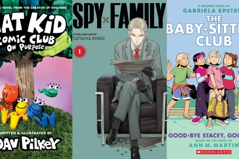 2022 bookstore graphic novel sales: Viz, Scholastic made up nearly 43% of all sales