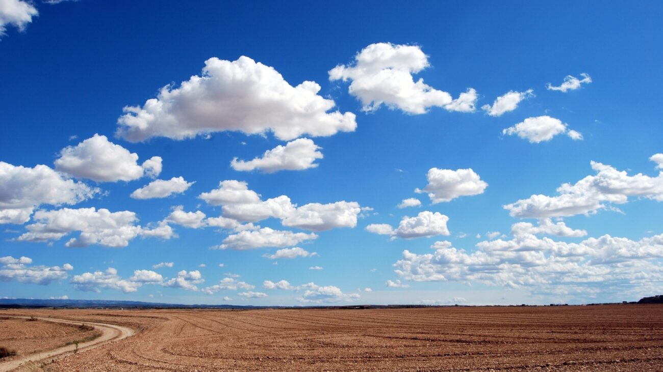 Field and sky
