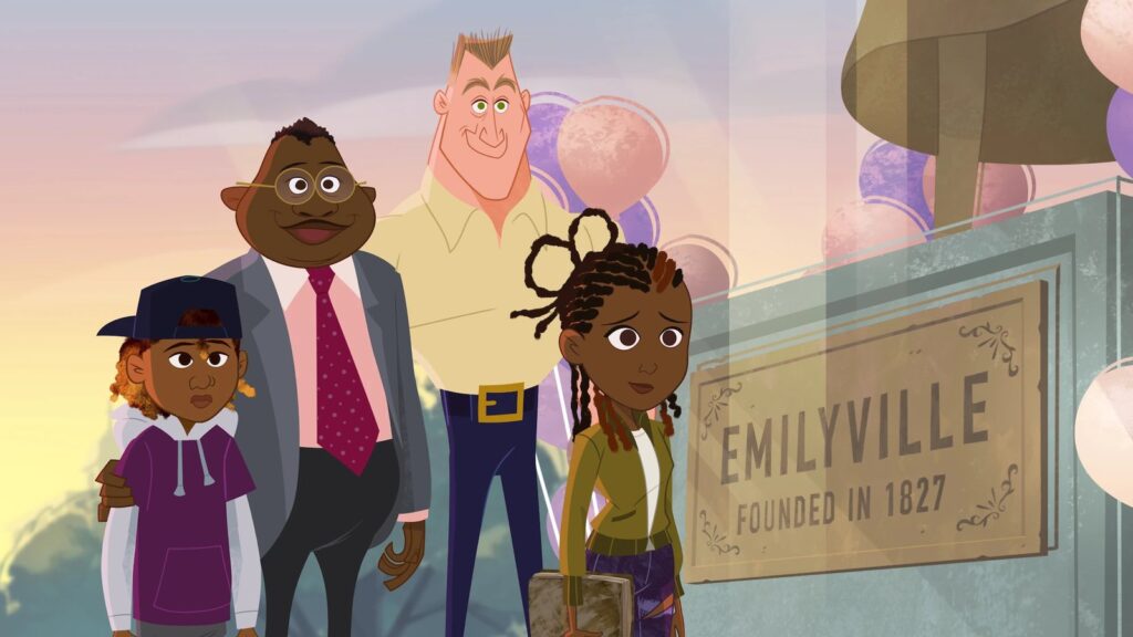 The Leibowitz-Jenkins family from The Proud Family