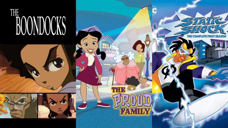 The Boondocks, The Proud Family, and Static Shock