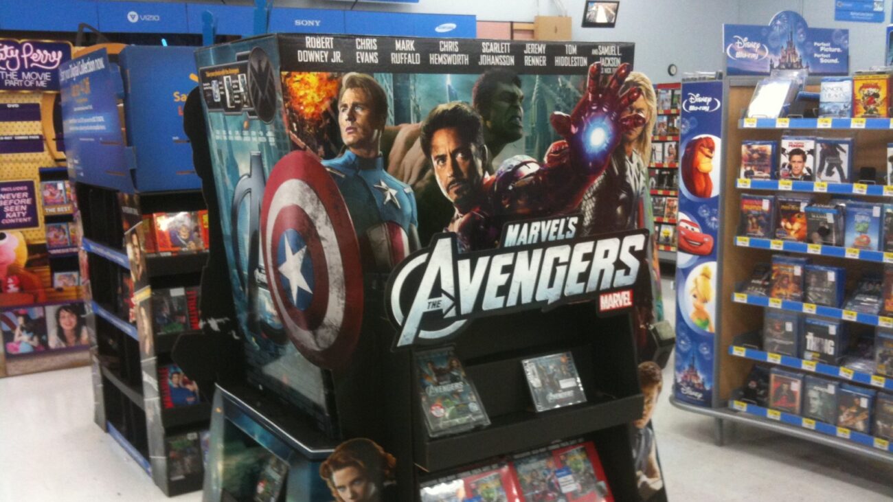 Avengers DVD display