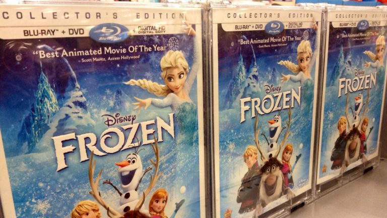 Frozen Blu-rays