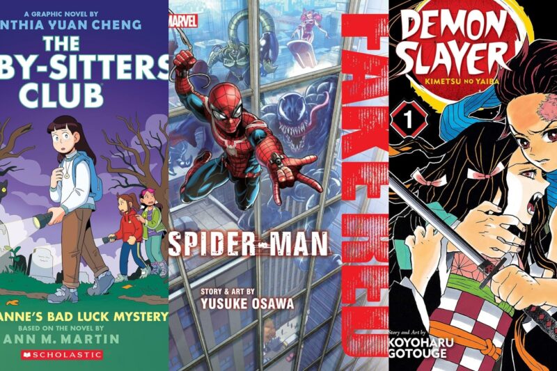 2023 bookstore graphic novel sales: Viz and Scholastic are still the “Big Two”