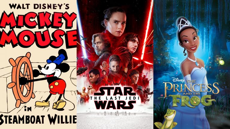 Mickey Mouse, Star Wars, and Princess and the Frog