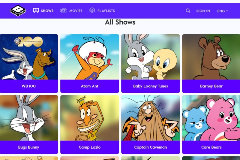 Boomerang streaming service to shut down