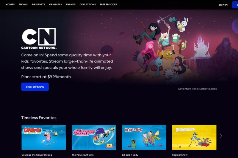 Cartoon Network shuts down their website