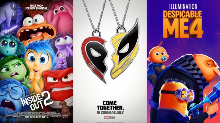 Despicable Me 4, Inside Out 2, Deadpool and Wolverine