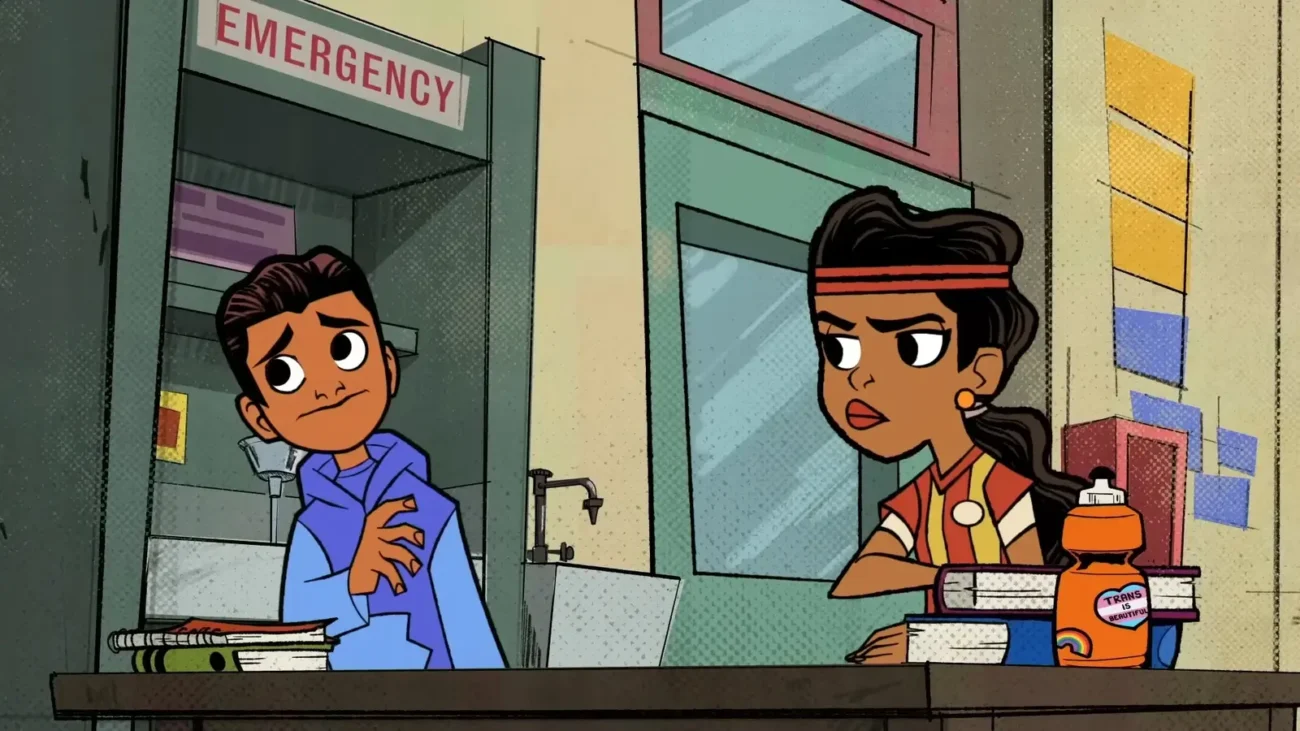 Eduardo and Brooklyn in "Moon Girl and Devil Dinosaur"