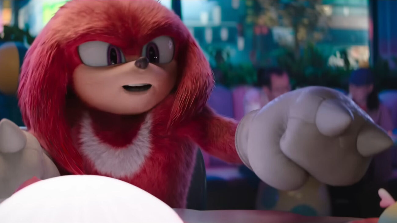 Knuckles in "Sonic the Hedgehog 3"