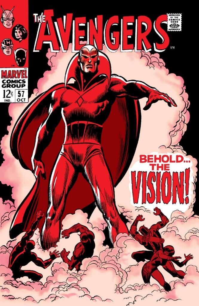 Avengers #57, with the first appearance of the Vision