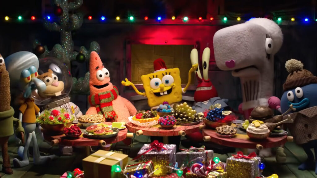 It's a SpongeBob Christmas