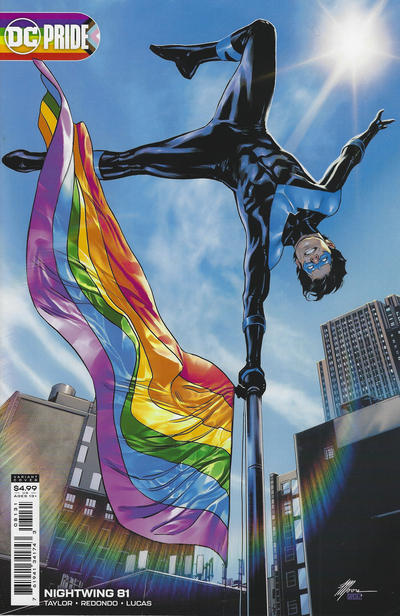 Nightwing 81 Pride Month cover