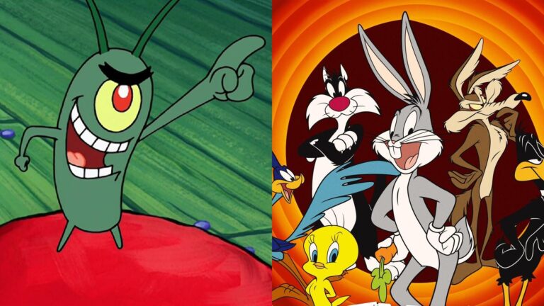 Plankton and the Looney Tunes