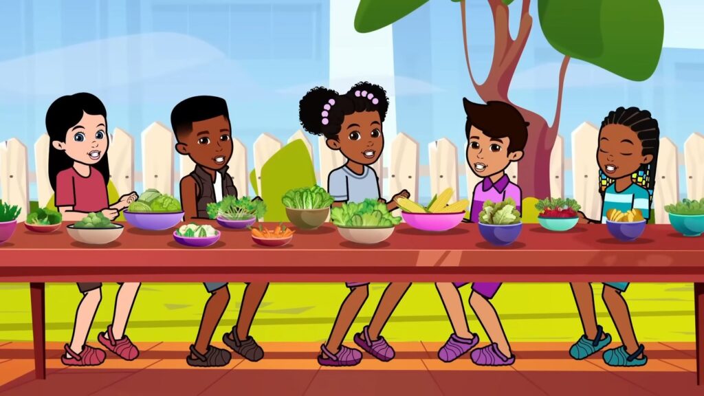 Gracie's Corner Veggie Dance