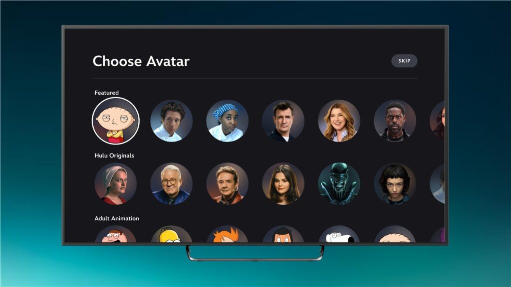 Hulu avatars on Disney+