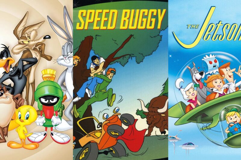 What cartoons have aired on multiple TV networks?