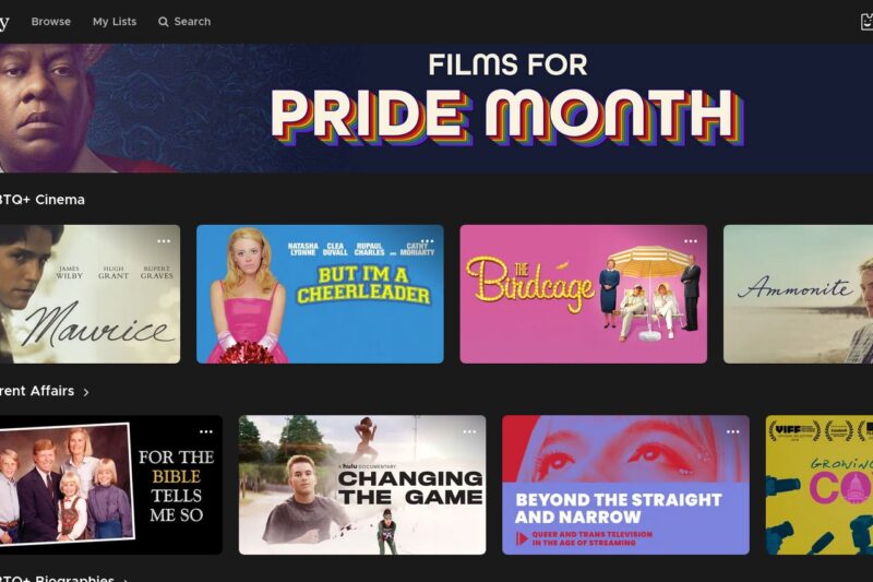 Pride Month streaming service content (2026 edition)