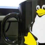 Tux on a mug